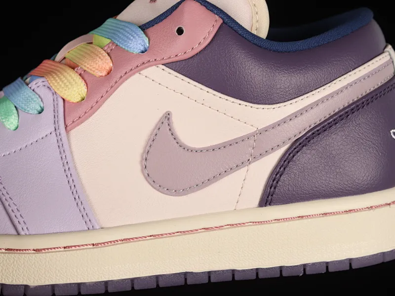 All categories Air Jordan Jordan series basketball shoes Air Jordan 1 Low Air Jordan 1 Low AJ1 Joe 1 pink and purple egg DZ2768-651